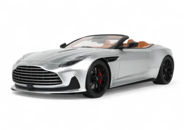 GT SPIRIT 1:18 Aston Martin DB12 Volante - 2023 (silver) GT945