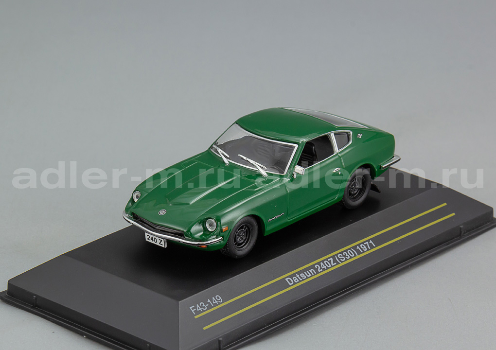 FIRST 43 1:43 Datsun 240Z (S30) - 1971 (green) F43-149