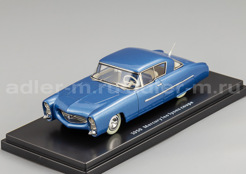 ESVAL MODELS 1:43 Mercury Leo Lyons Купе - 1950 (blue) EMUS43046A