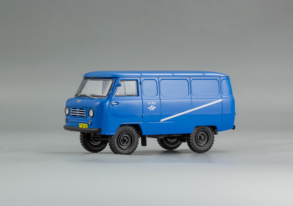 DIP MODELS 1:43 Советский автомобиль тип 450 «Post» - Эстония - 1960 г. (голубой) 145032