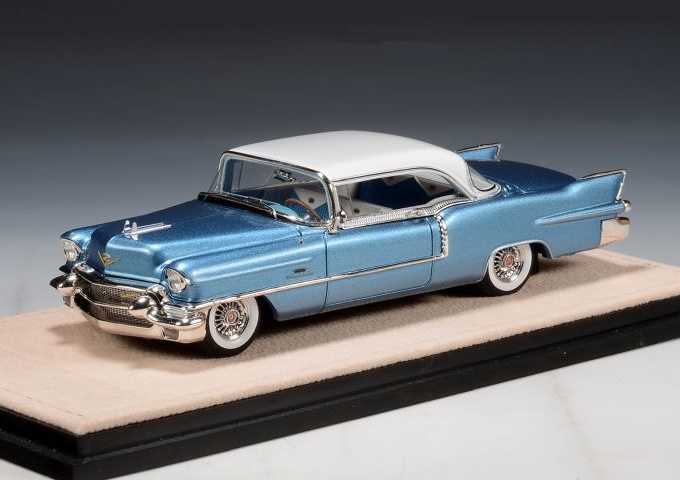 GLM + STAMP MODELS 1:43 Cadillac Eldorado Seville - 1956 (Bahama Blue Metallic) STM56003