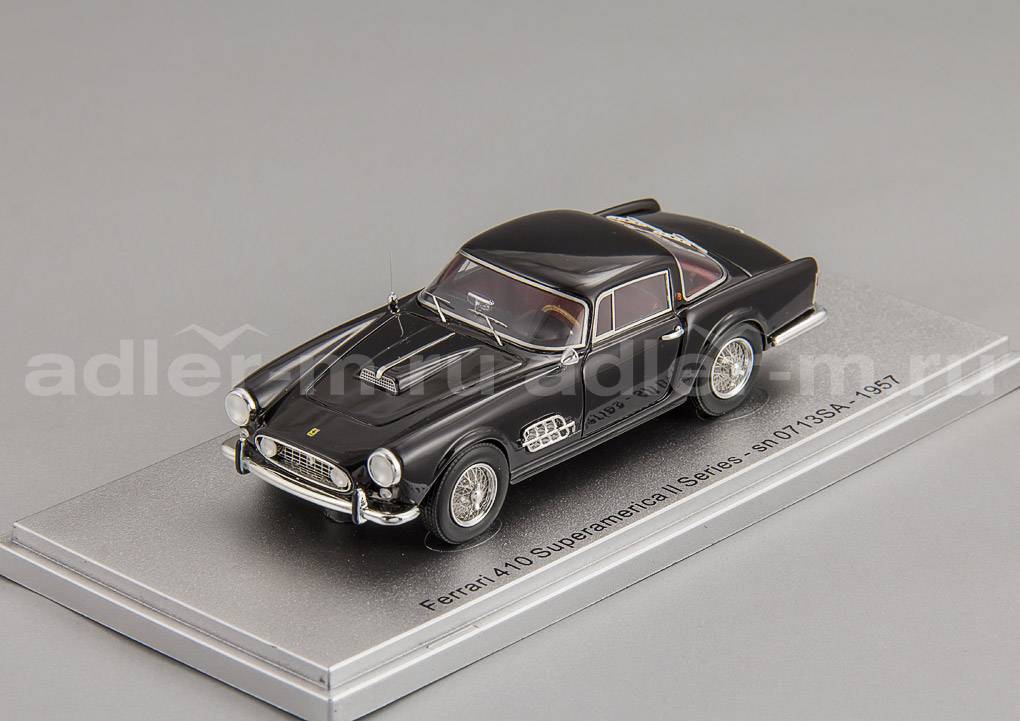 KESS SCALE MODELS 1:43 Ferrari 410 Superamerica 2S sn0713SA - 1957 (black) KE43056191
