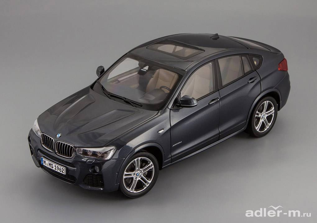 PARAGON 1:18 BMW X4 (F26) 2015 (darkgrey) 80432352461