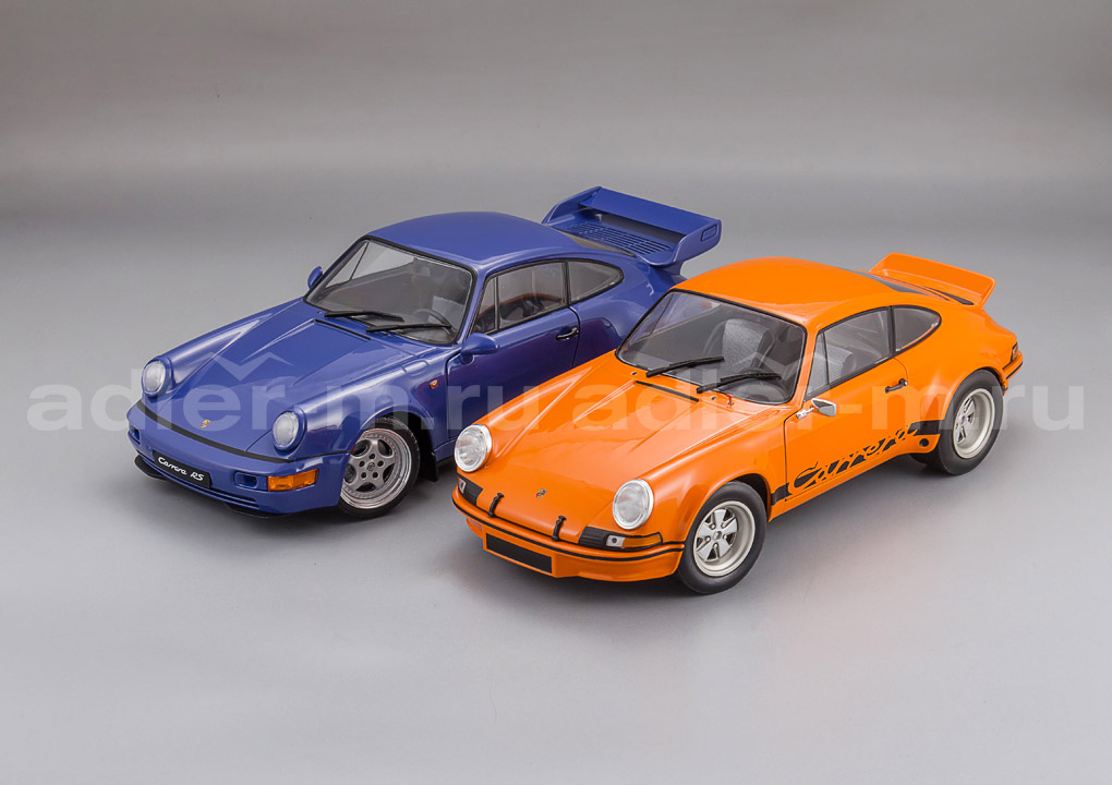 SOLIDO 1:18 Porsche 911 RSR and 911 (964) RS - Set PACK-S180004