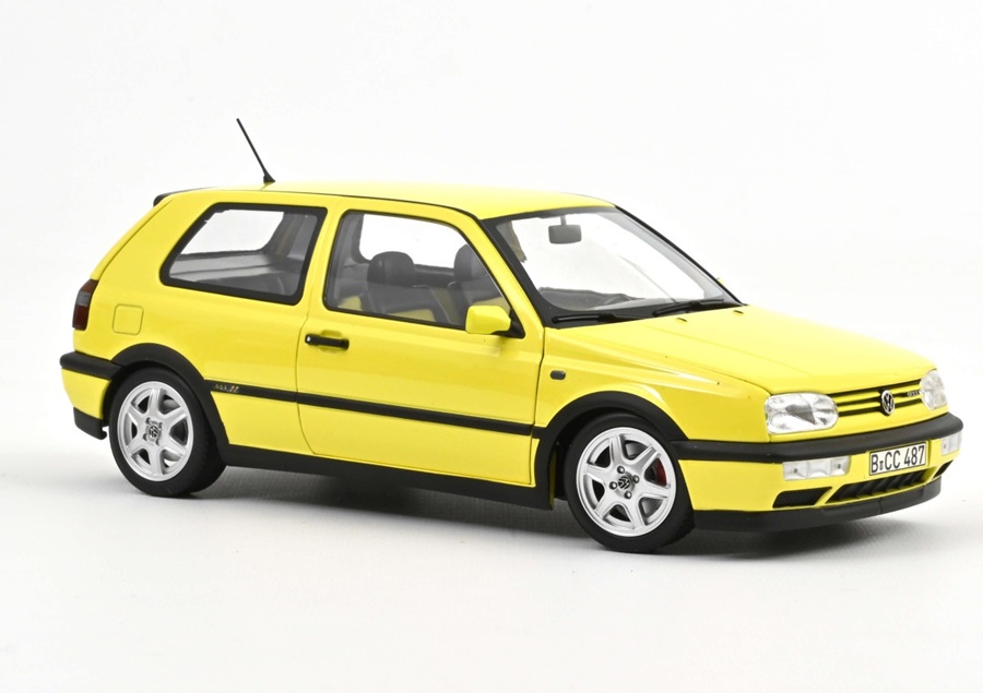 NOREV 1:18 Volkswagen Golf III GTI "Colour Concept" (3 двери) - 1994 (Yellow) 188507