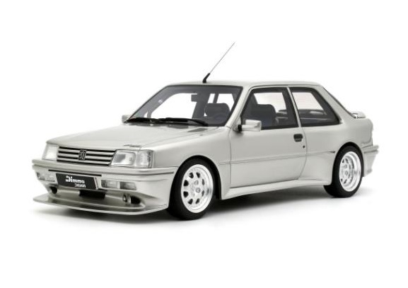 OTTO MOBILE 1:18 Peugeot 309 Gti 16 Dimma Kompressor - 1995 (Gris Futura Metallisé) OT1202