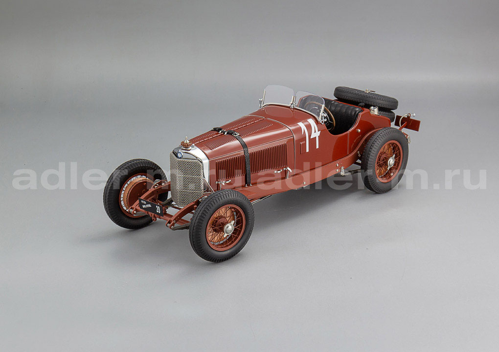 CMC 1:18 Mercedes-Benz SSK, 1928-1930, Carlos Zatuszek #14 (red) M-207
