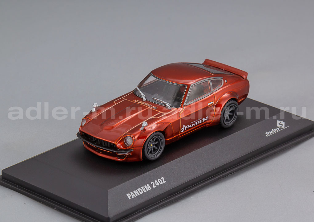 SOLIDO 1:43 Datsun 240Z Pandem Rocket Bunny - 1973 (red) S4316302