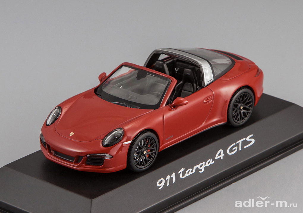 SCHUCO 1:43 Porsche 991 Targa 4S GTS 2014 (red) WAP0201450F