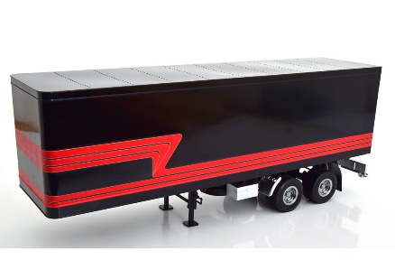 ROAD KINGS 1:18 Truck Trailer (black / red) RK180167