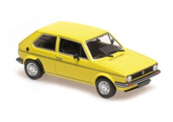 MINICHAMPS (MAXICHAMPS) 1:43 Volkswagen Golf 1 - 1980 (yellow) 940055160