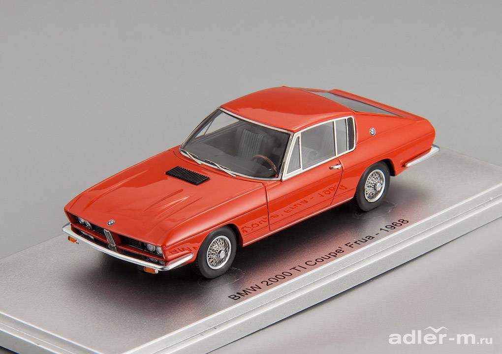KESS SCALE MODELS 1:43 BMW 2000 TI Coupe by Frua 1968 (red) KE43035000
