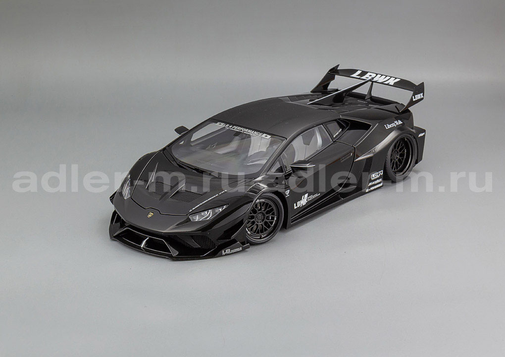 AUTOART 1:18 Lamborghini Huracan GT Liberty Walk LB Silhouette (black) 79129