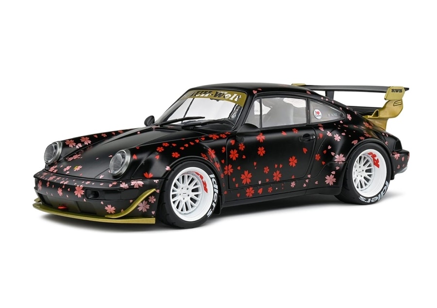 SOLIDO 1:18 Porsche 911 (964) RWB RAUH-Welt Aoki S1807507