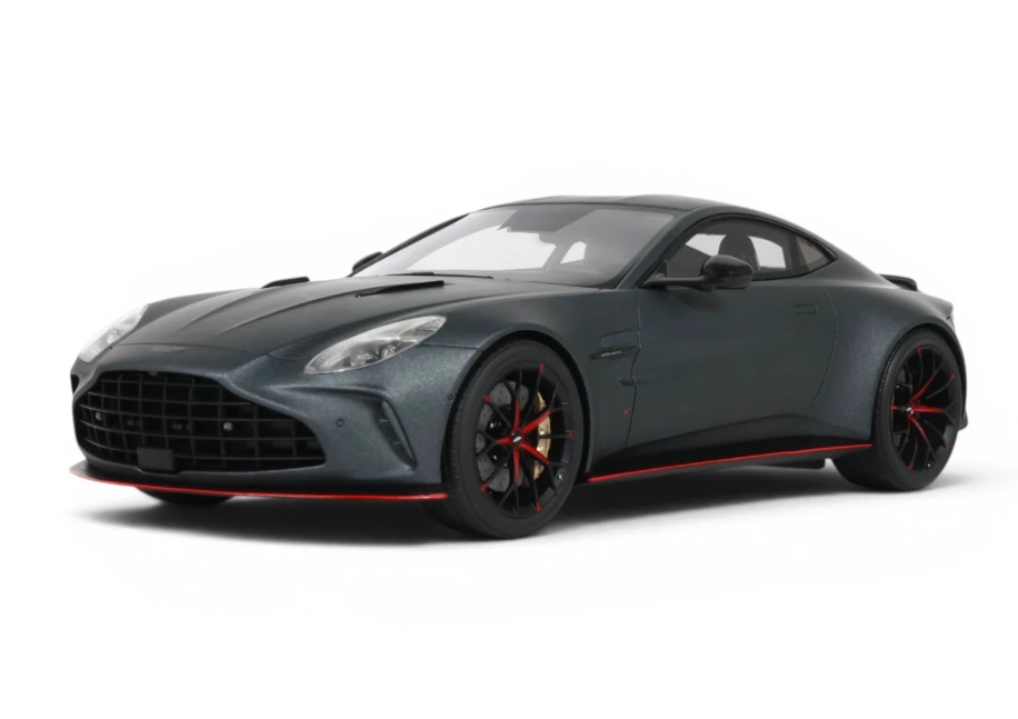 GT SPIRIT 1:18 Aston Martin Vantage S - 2026 (satin xenon grey) GT1017
