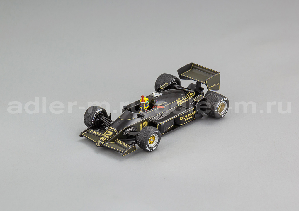 MINICHAMPS 1:43 Lotus F1 97t Renault Turbo Team Lotus #12 Winner Portugal Gp1985 Ayrton Senna 540853312