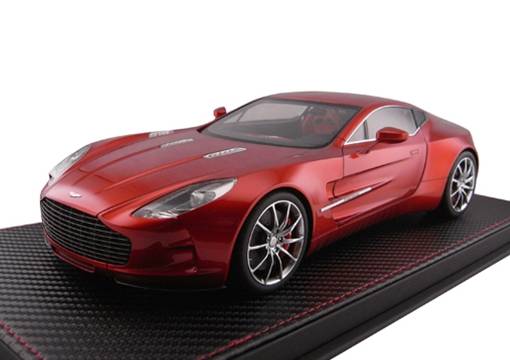 FRONTIART  1:18 Aston Martin One 77 (transparent red) FA007-41