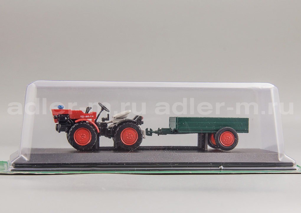 HACHETTE 1:43 TZ 4K-14 (красный / зеленый) MR086