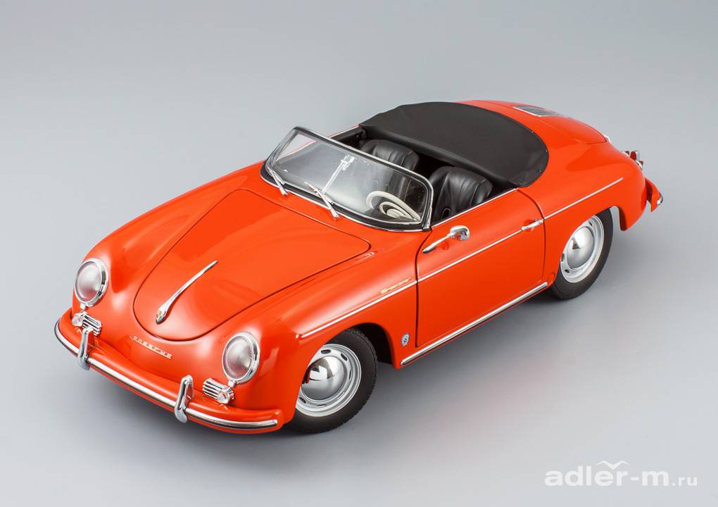 AUTOART 1:18 Porsche 356A Speedster european version 1955 (red) 77864