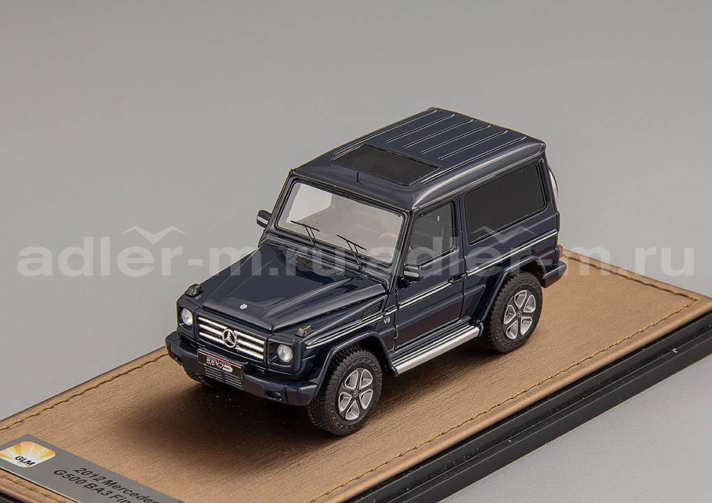 GLM 1:43 Mercedes-Benz G500 "BA3 Final Edition" 4х4 (W463) 2011 (blue) GLM206902
