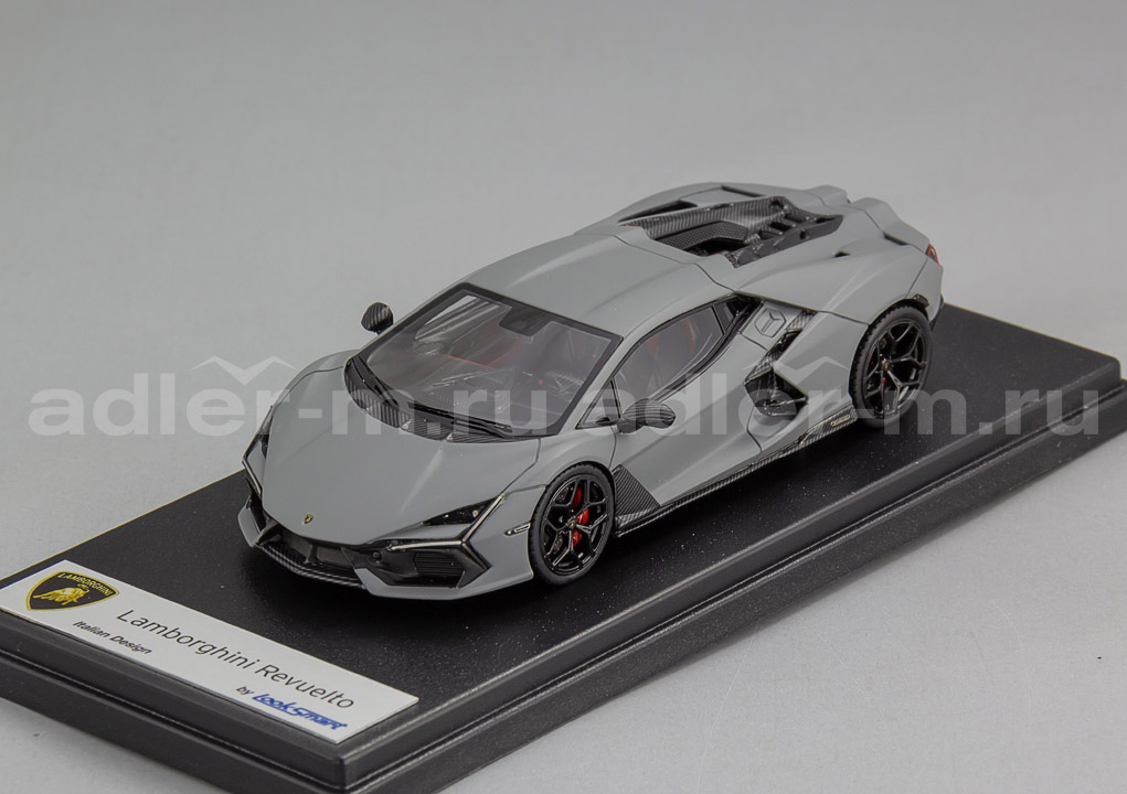 LOOKSMART 1:43 Lamborghini Revuelto (Grigio Acheso Matt) LS543B