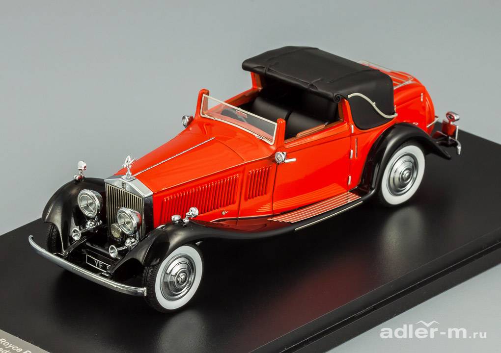 NEO 1:43 Rolls-Royce Phantom II Sedanca Coupe Gurney Nutting (64PY) (red / black) NEO45407