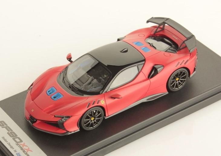 LOOKSMART 1:43 Ferrari SF90 XX Stradale (Rosso Le Mans Matt) LS551F