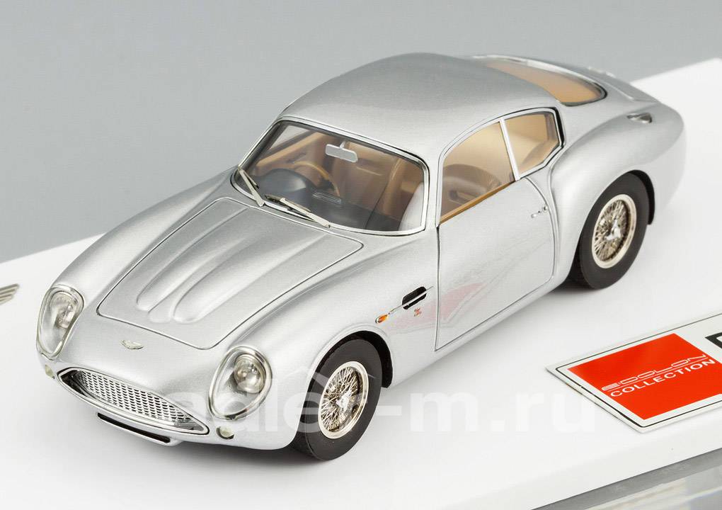 MAKE UP 1:43 Aston Martin DB4 GT Zagato 1960 (silver) EM 226H