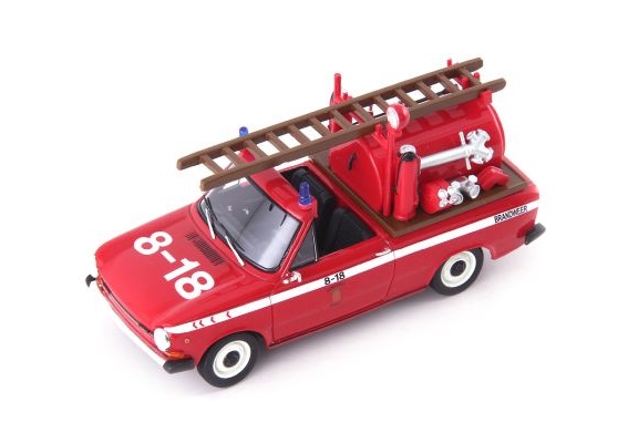 AUTOCULT 1:43 DAF 46 Brandweer (Netherlands 1974) (red) ATC12020