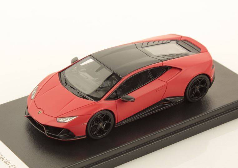 LOOKSMART 1:43 Lamborghini Huracan EVO Fluo Capsule (arancio DAC) LS498FCA