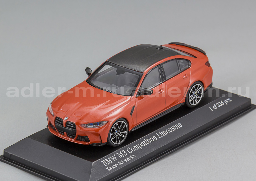 MINICHAMPS 1:43 BMW M3 - 2020 (red met) 410020205