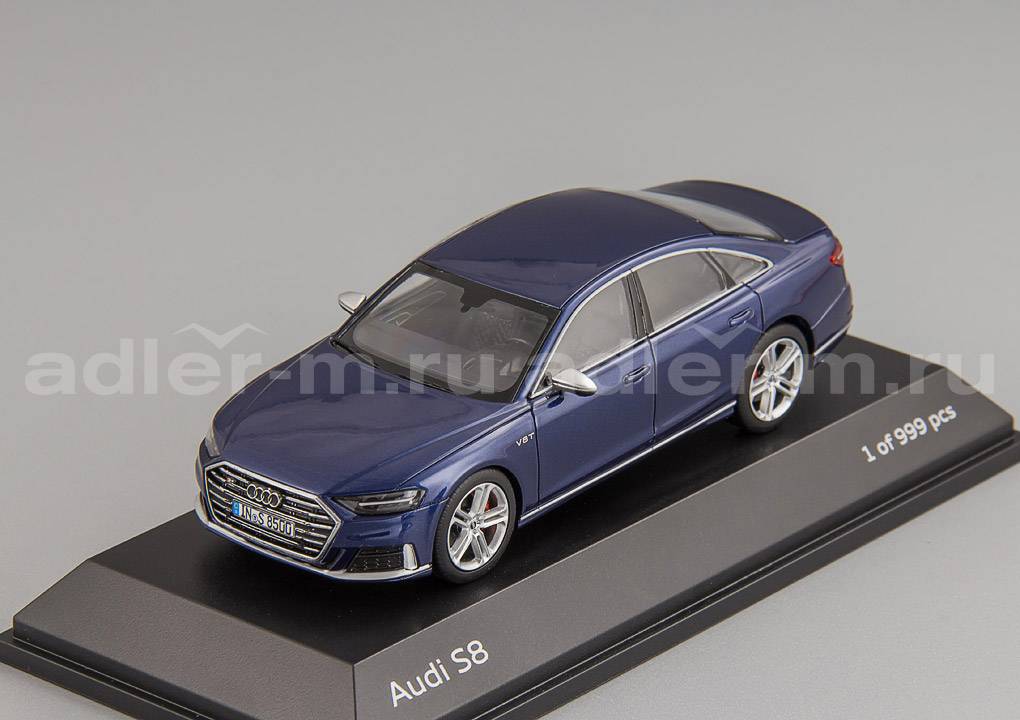 JADI 1:43 Audi S8 Limousine - 2019 (bluemet) 5011818131