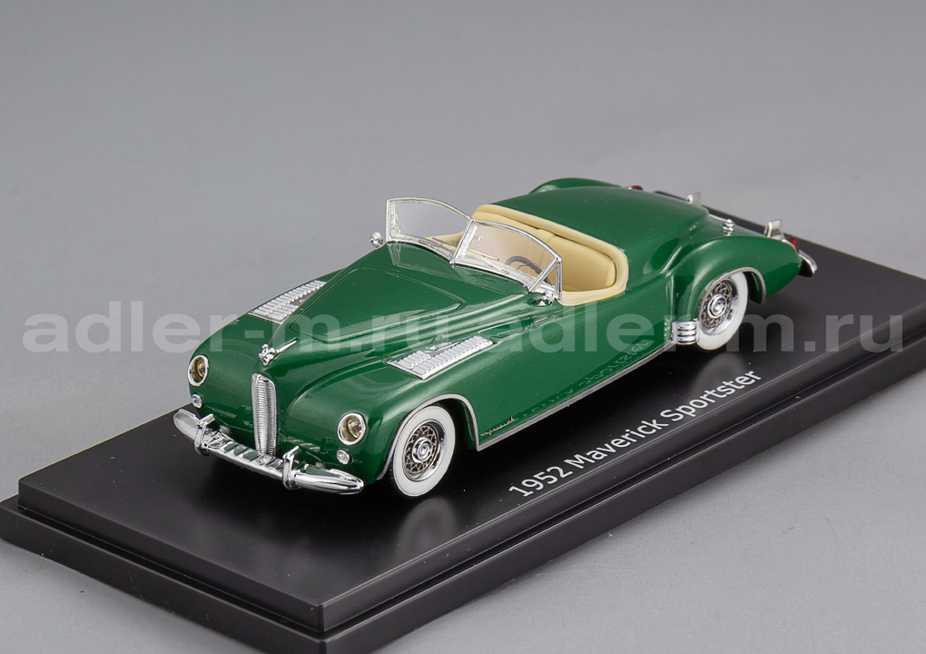 ESVAL MODELS 1:43 Maverick Sportster 1952 (green) EMUS43028A-1