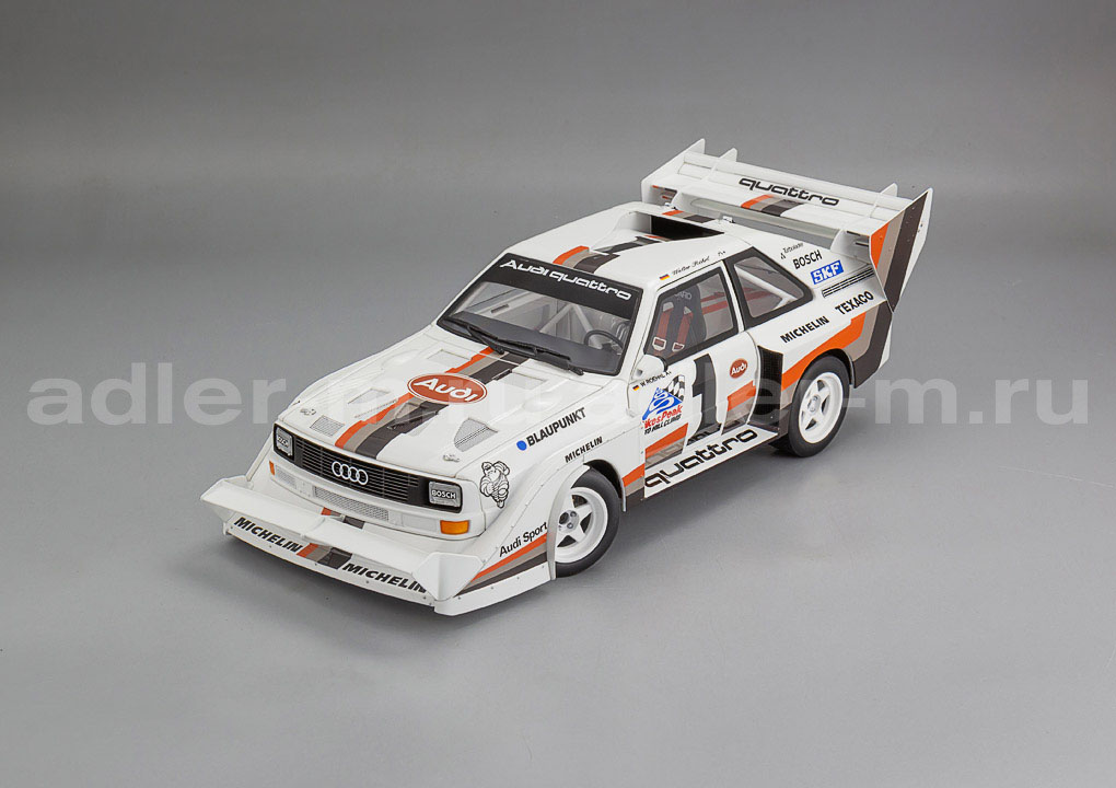 AUTOART 1:18 Audi Quattro S1 #1 Pikes PeakWinner 1987 W. Röhr 88700