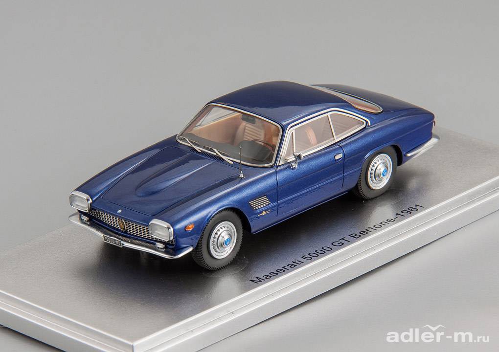 KESS SCALE MODELS 1:43 Maserati GT Bertone 1961 (blue) KE43014071