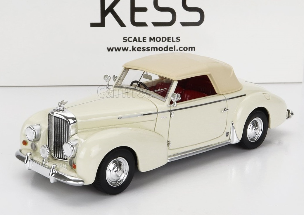 KESS SCALE MODELS 1:43 Bentley Mk VI Drophead Coupe Graber Cabriolet Closed - 1948 (white) KE43043050
