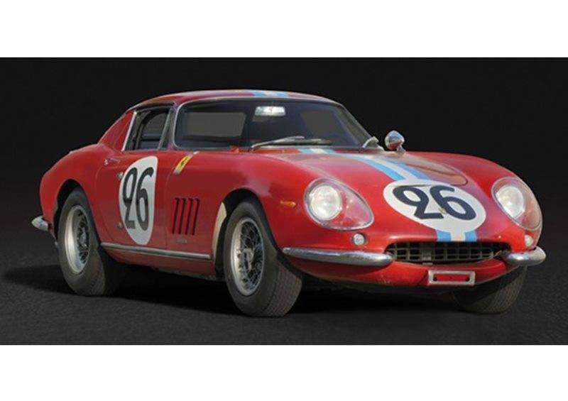 CMC 1:18 Ferrari F275 GTB/C, 24h France 1966, Biscaldi / Bourbon-Parme  M-199