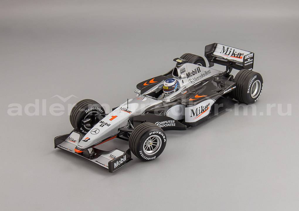 MINICHAMPS 1:18 McLaren Mercedes MP4/14 World Champion 1999 Mika Pauli Hakkinen 186990001