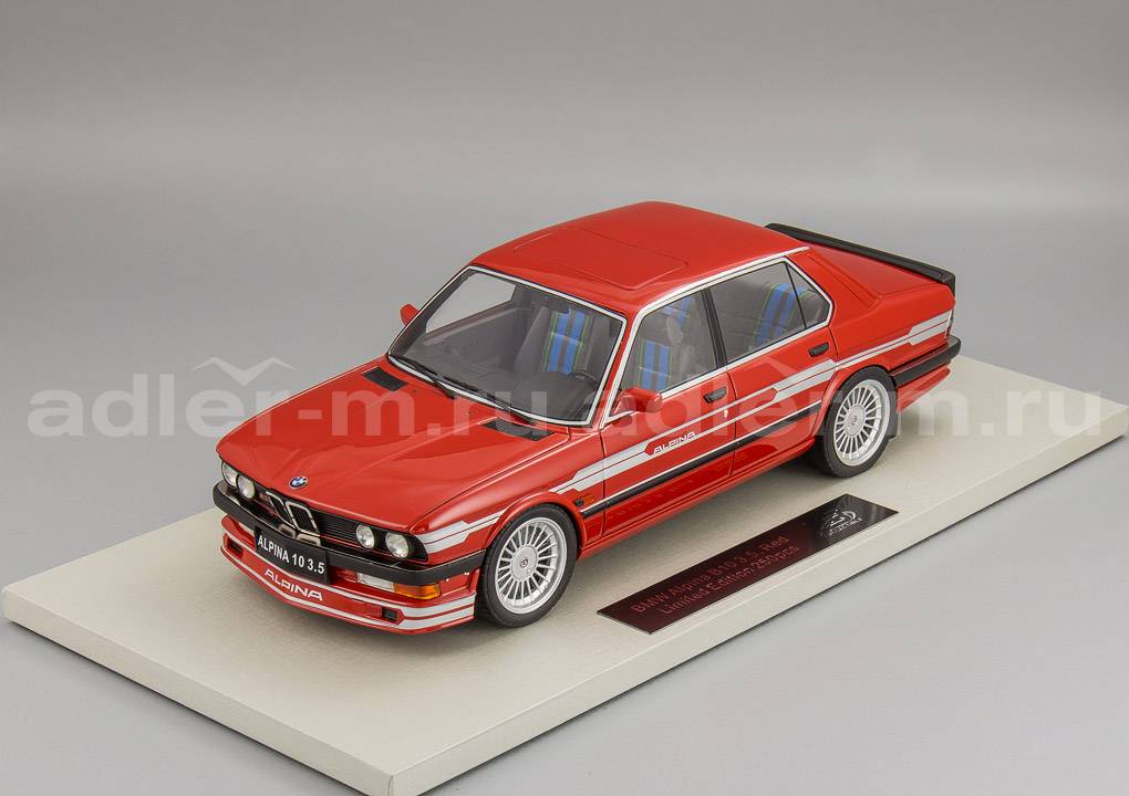 LS COLLECTIBLES 1:18 BMW Alpina B10 3.5 (red) LS044C