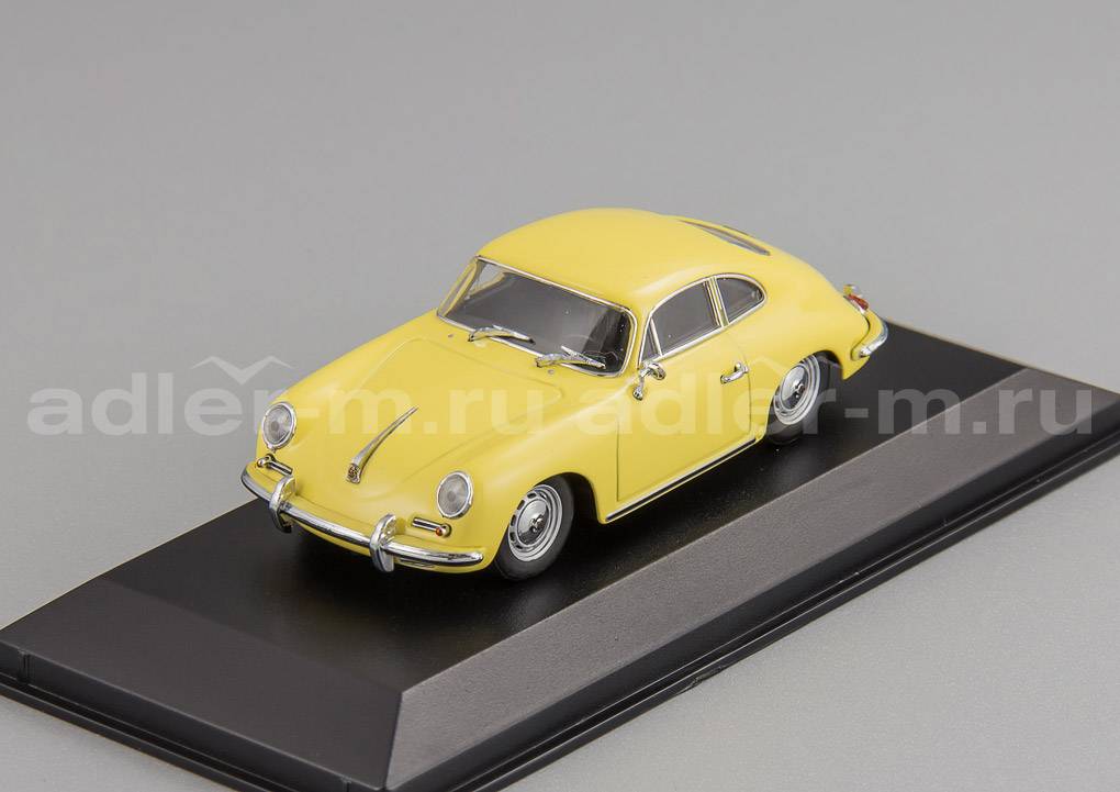MINICHAMPS (MAXICHAMPS) 1:43 Porsche 356 B Coupe - 1961 (yellow) 940064300