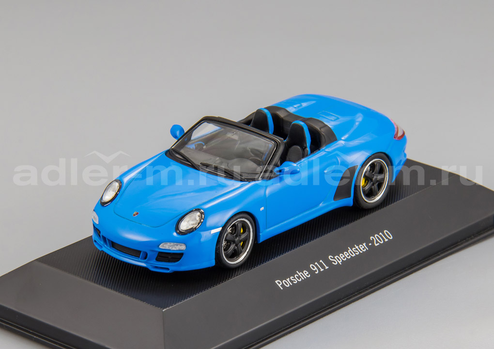 IXO (ATLAS) 1:43 Porsche 911 Speedster 2010 (blue) ATLAS-4011