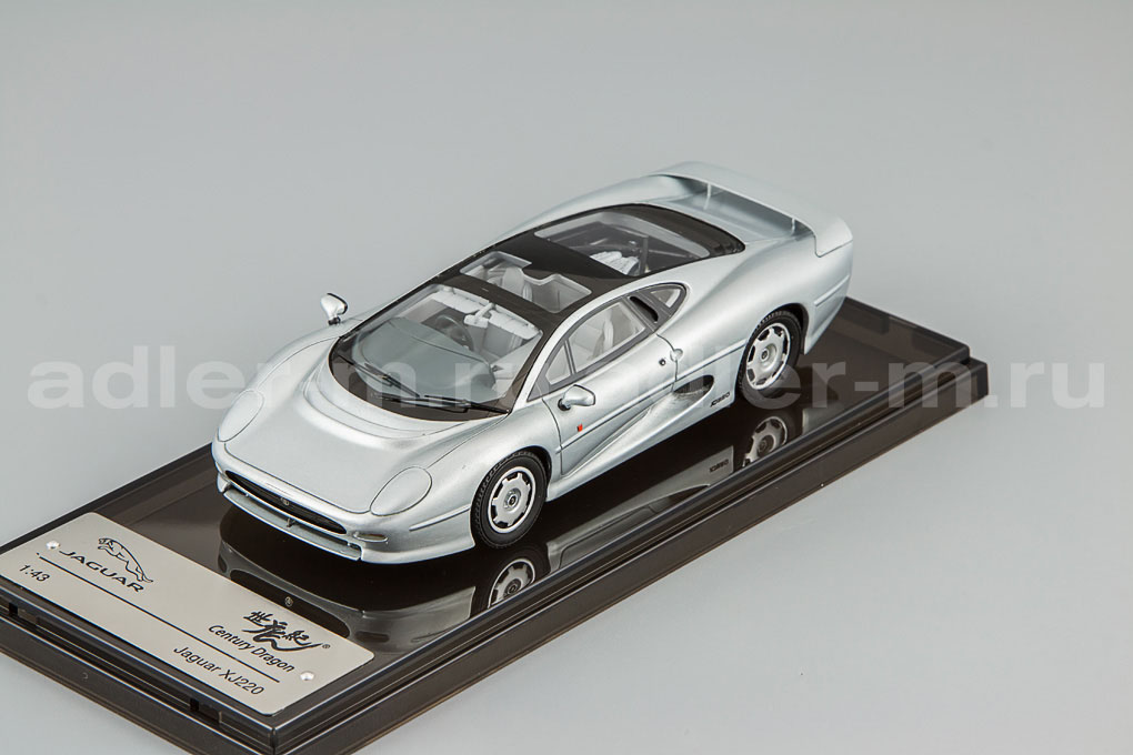 CENTURY DRAGON 1:43 Jaguar XJ220 (spa silver) CDJG-1005A