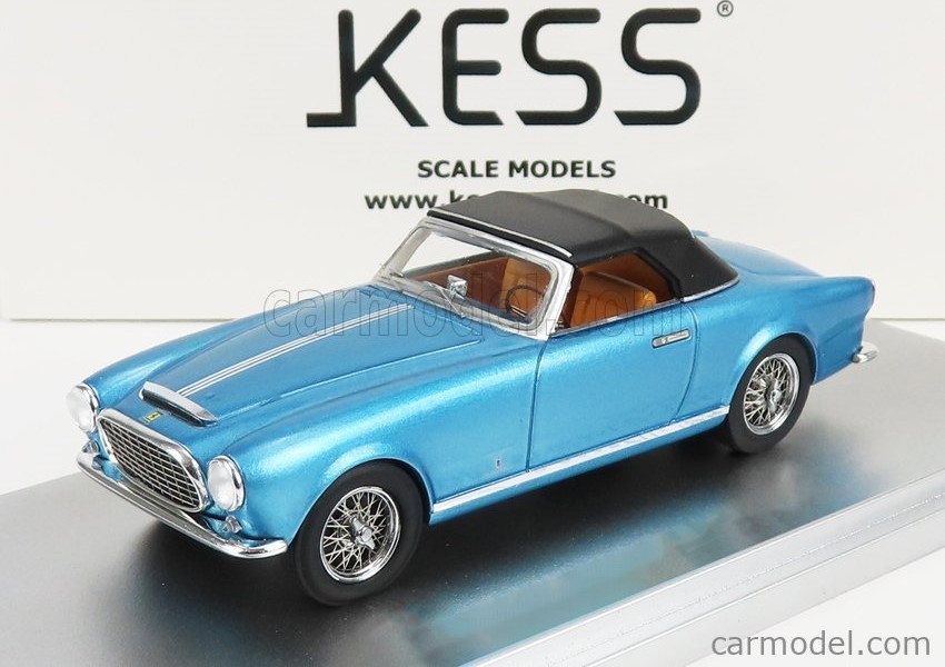 KESS SCALE MODELS 1:43 Ferrari 212 Inter Cabriolet sn0235EU - 1952 (closed) (light blue met) KE43056262