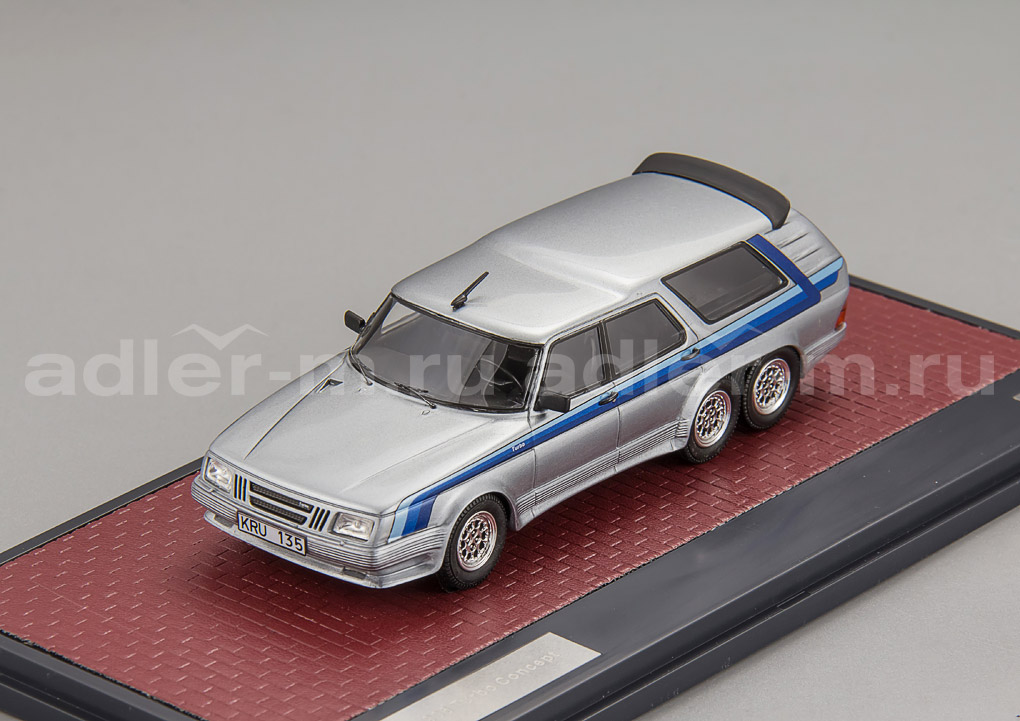 MATRIX 1:43 SAAB 906 Turbo Concept - 1984 (silver metallic) MX41801-042
