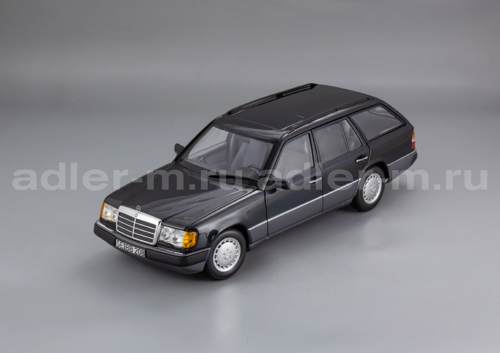NOREV 1:18 Mercedes-Benz 300D (S124) T-Modell - 1990 (Black Metallic) 183960