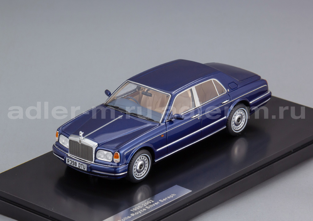 MATRIX 1:43 Rolls-Royce Silver Seraph - 1998 (peacock blue met) MX41705-173