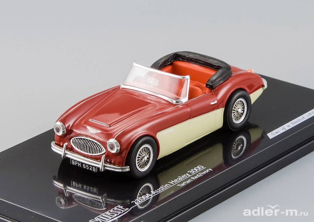 VITESSE 1:43 Austin-Healey 3000 Cabriolet (tartar red / ivory) 22004