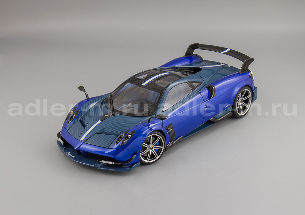 AUTOART 1:18 Pagani Huayra BC - 2016 (blue /carbon) 78277