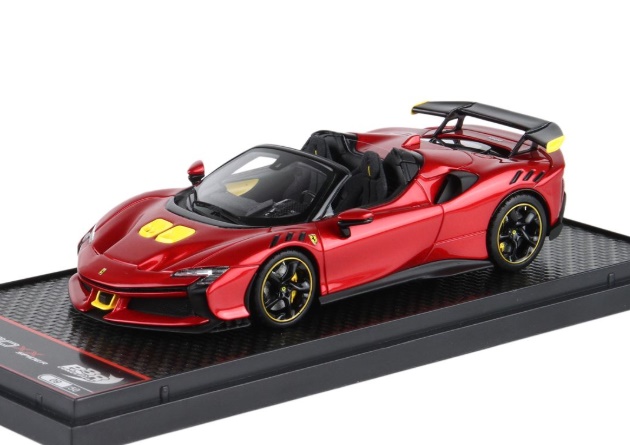 BBR MODELS 1:43 Ferrari SF90 XX Stradale Spider - 2024 (rosso portofino) BBRC286D