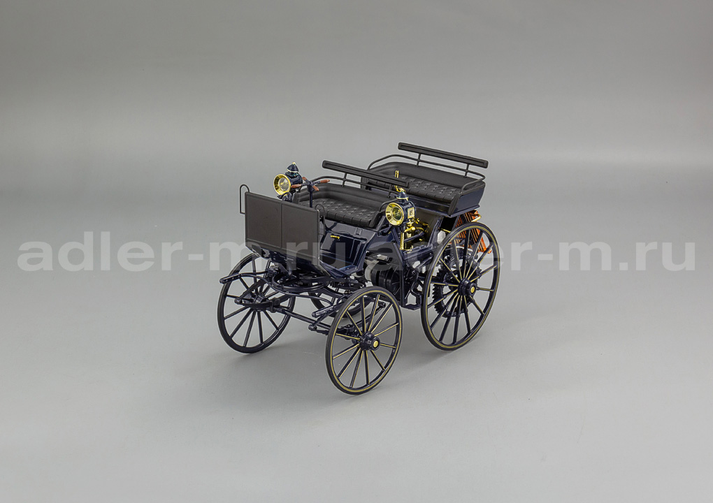NOREV 1:18 Daimler Motorkutsche - 1886 (dark blue) 183700